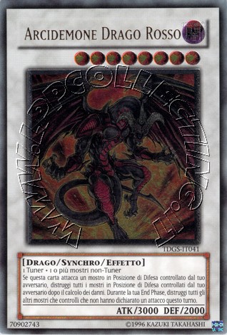 Arcidemone Drago Rosso