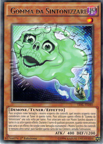 Gomma da Sintonizzare