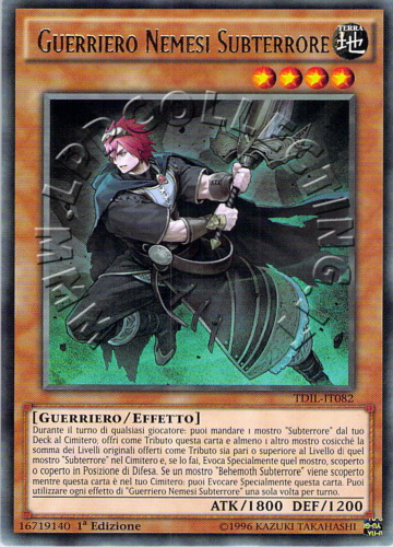 Guerriero Nemesi Subterrore