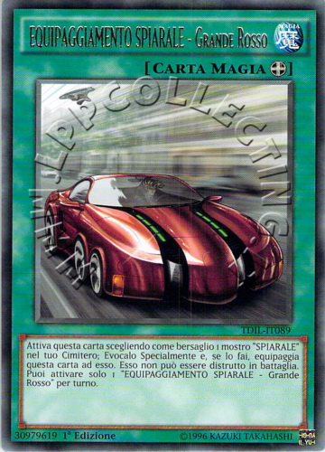 EQUIPAGGIAMENTO SPIARALE - Grande Rosso