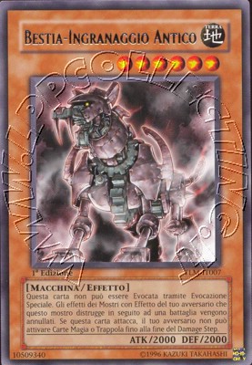 Bestia-Ingranaggio Antico