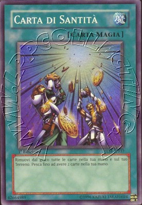 Carta di Santità