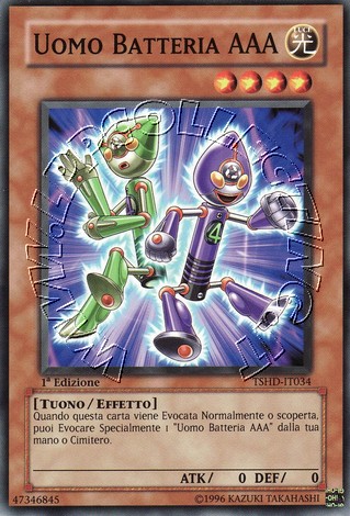 Uomo Batteria AAA
