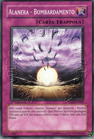 Alanera - Bombardamento