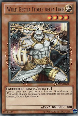 Wulf, Bestia Fedele della Luce