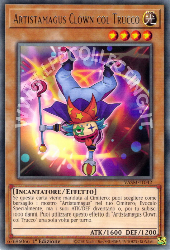 Artistamagus Clown col Trucco