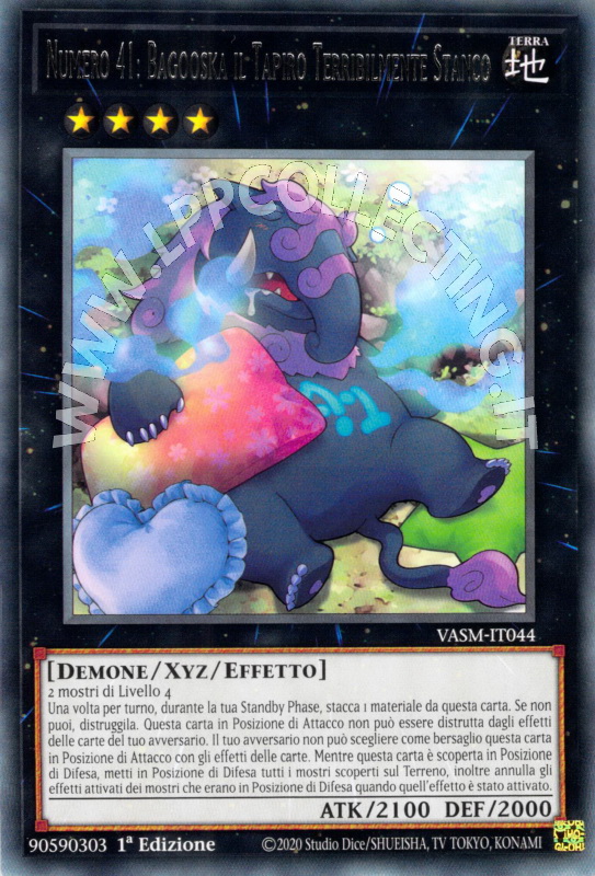 Numero 41: Bagooska il Tapiro Terribilmente Stanco