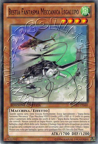 Bestia Fantasma Meccanica Legalupo