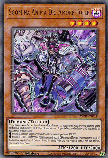 Sgomina Anima Dr. Amore Folle Vanquish Soul Dr. Mad Love
