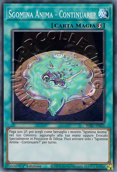 Sgomina Anima - Continuare?