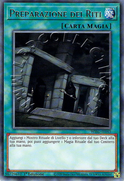 Preparazione dei Riti