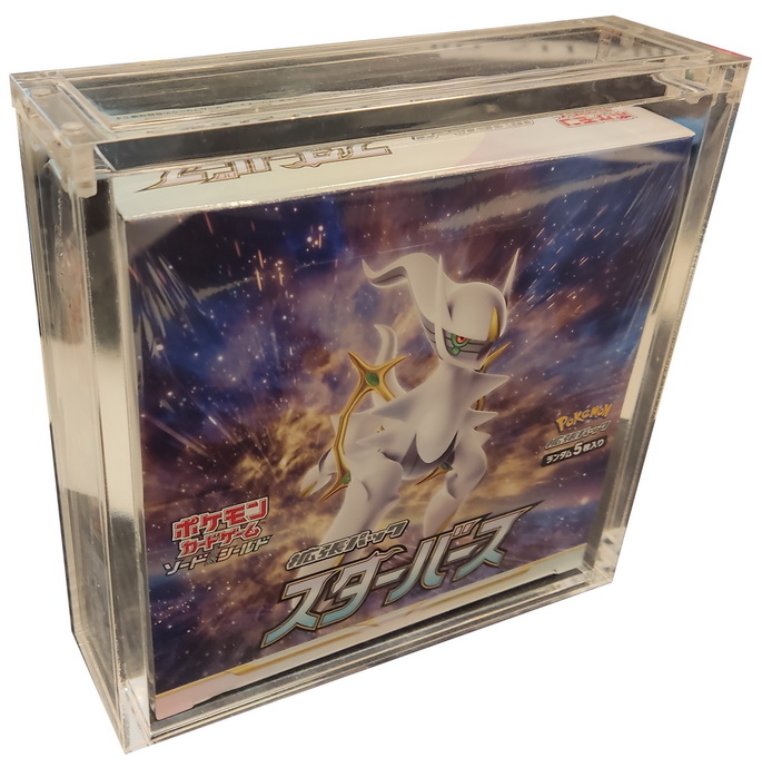Cards Collection - Case in Plexiglass con chiusura magnetica per Box Pokemon giapponese regular