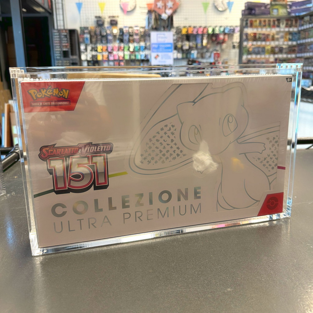 Cards Collection - Case in Plexiglass con chiusura magnetica per Ultra Premium 151 / Terapagoss ex