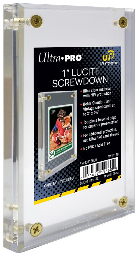 Ultra-PRO - 1 Lucite Screwdown