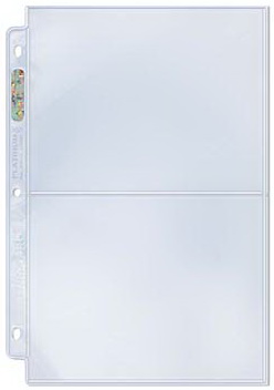 Ultra-PRO - Foglio a 2 tasche Platinum 5x7 Pocket
