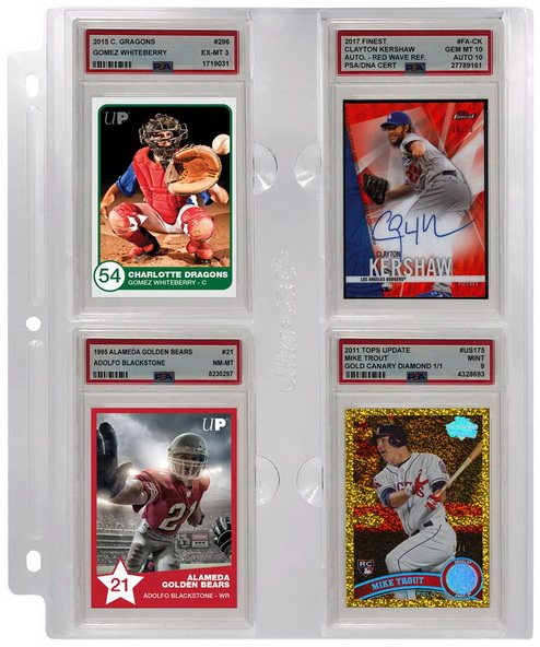 Ultra-PRO - Pagina per / page for PSA Slabs
