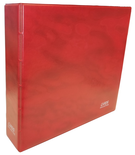 Cards Collection - Album a 4 Anelli QuadRow Red + divisorio in omaggio