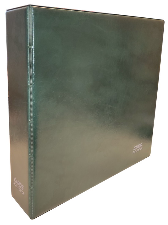 Cards Collection - Album a 4 Anelli QuadRow Green + divisorio in omaggio