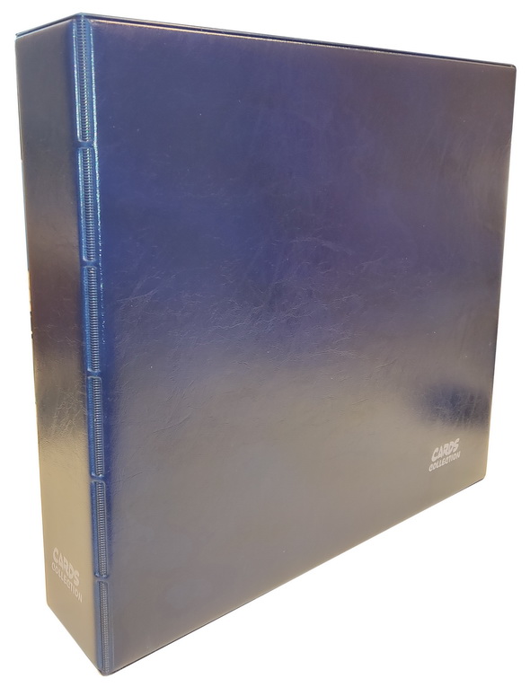 Cards Collection - Album a 4 Anelli QuadRow Blue + divisorio in omaggio