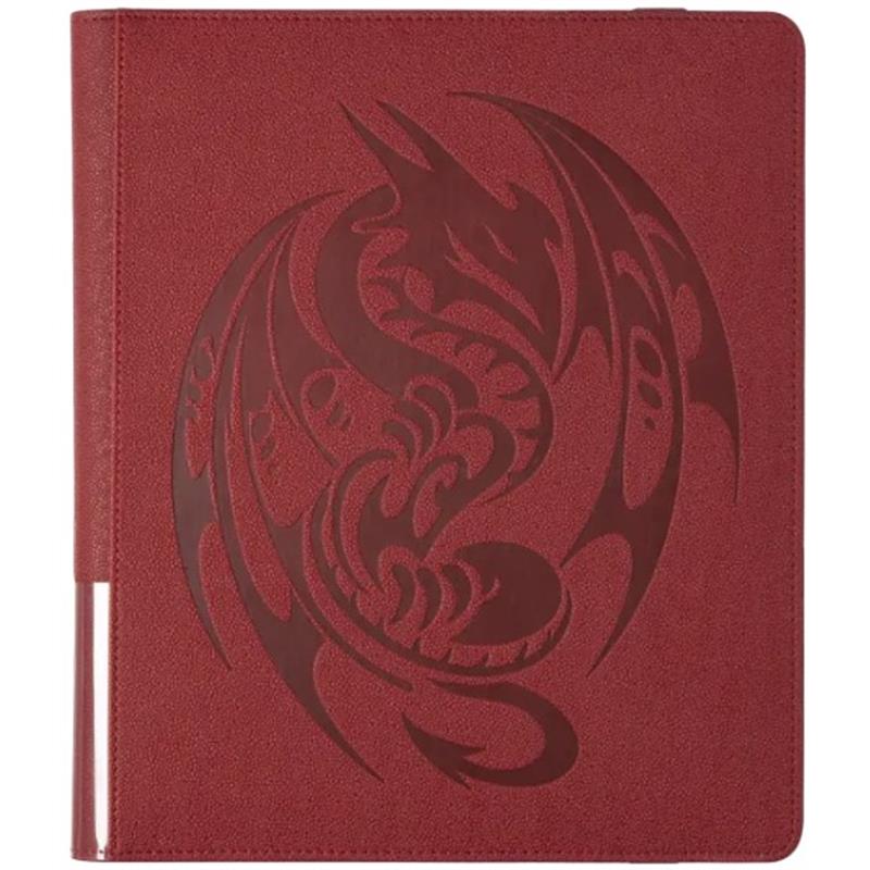 Dragon Shield - Portfolio 9+9 tasche/20 fogli Card Codex 360 Blood Red (AT-39371)