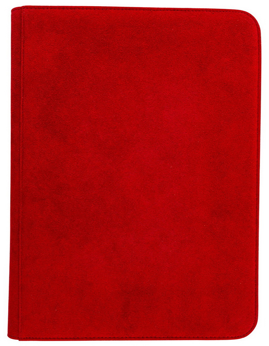 Ultra-PRO - Vivid Deluxe 9-Pocket Zippered PRO-Binder 360 Red (9+9 tasche/20 fogli)