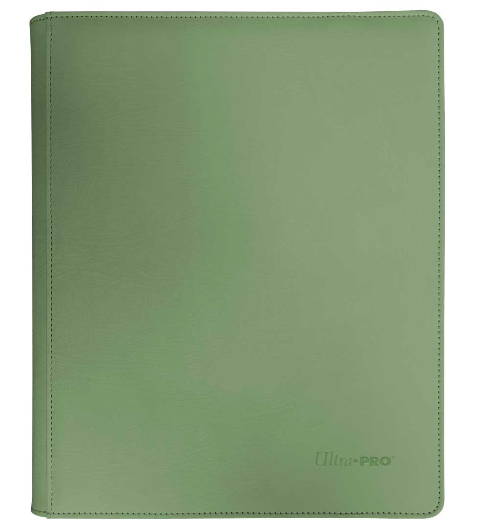 Ultra-PRO - Vivid 9-Pocket Zippered 9+9 tasche/20 fogli PRO-Binder 360 Cool Matcha