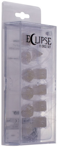 Ultra Pro - Eclipse 11 Dice Set: Artic White
