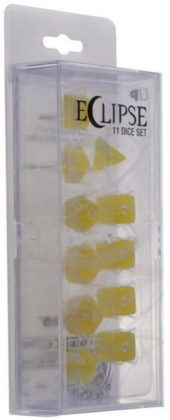 Ultra Pro - Eclipse 11 Dice Set: Lemon Yellow