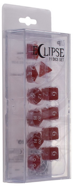 Ultra Pro - Eclipse 11 Dice Set: Apple Red