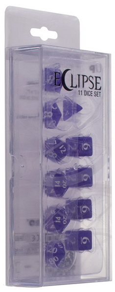 Ultra Pro - Eclipse 11 Dice Set: Royal Purple