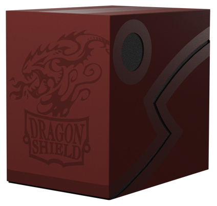 Dragon Shield - Deck Box 150+ Double Shell Blood Red/Black