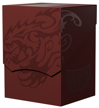 Dragon Shield - Deck Box 80+ Deck Shell Blood Red