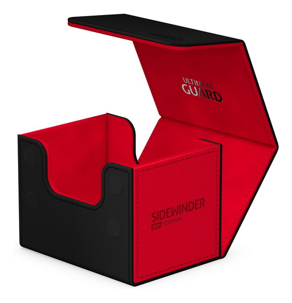 Ultimate Guard - SideWinder Deck Case Xenoskin 100+ SYNERGY Black/Red