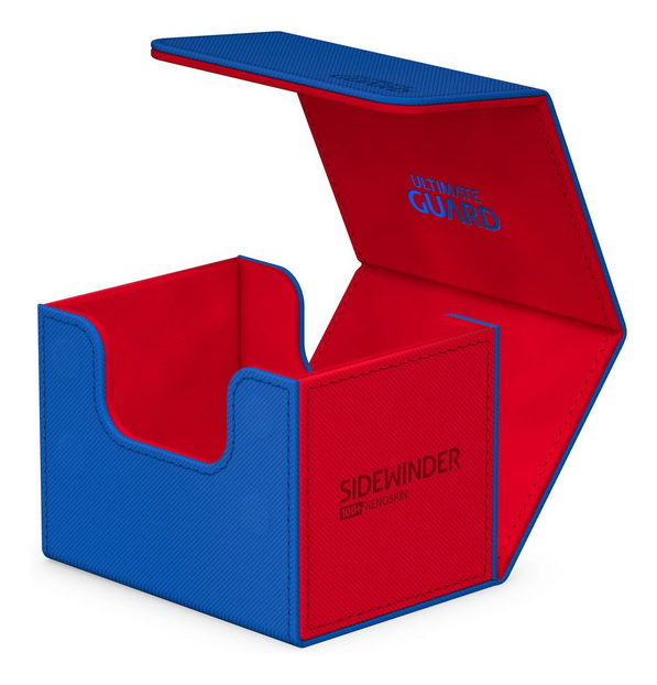 Ultimate Guard - SideWinder Deck Case Xenoskin 100+ SYNERGY Blue/Red