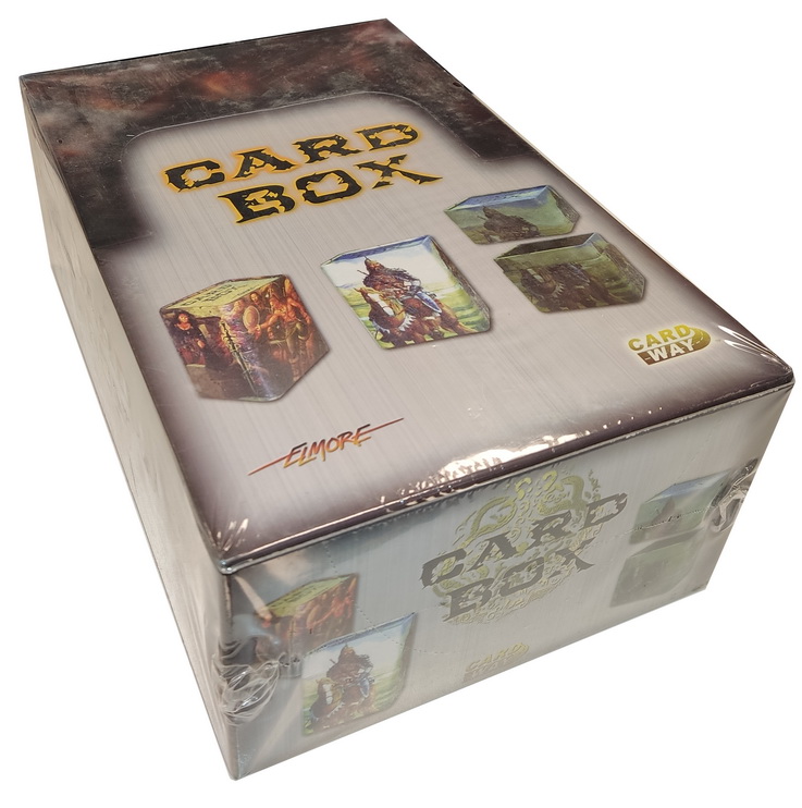 Card Way - Vintage Deck Box in Latta: Display da 8 pezzi (4+4)