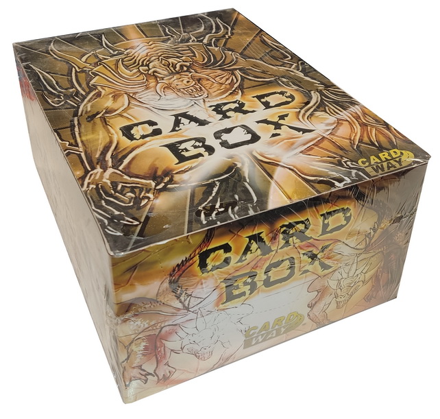 Card Way - Vintage Deck Box in resina: Display da 6 pezzi (3+3)