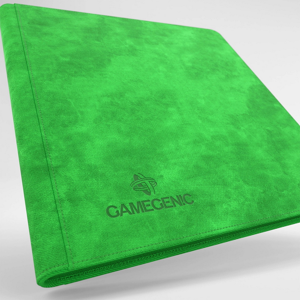 Gamegenic - Zip-Up Album 24-Pocket Green (12+12 tasche/20 fogli)