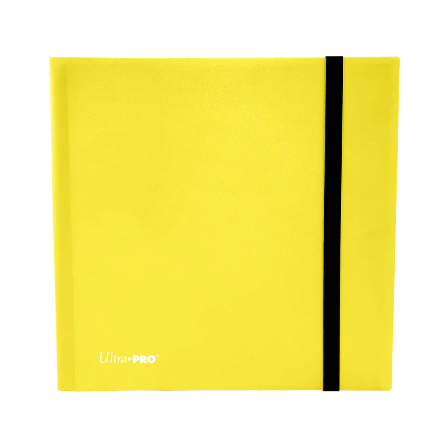 Ultra Pro - Pro-Binder 480 12+12 tasche/20 fogli Eclipse Lemon Yellow