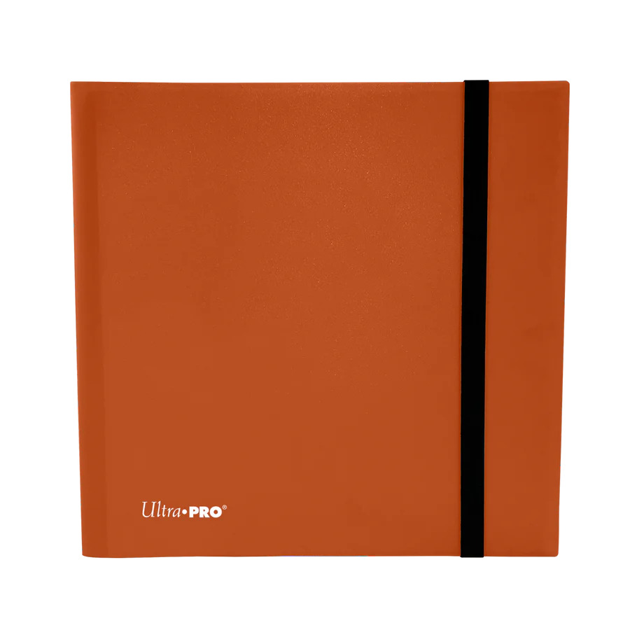 Ultra Pro - Pro-Binder 480 12+12 tasche/20 fogli Eclipse Pumpkin Orange