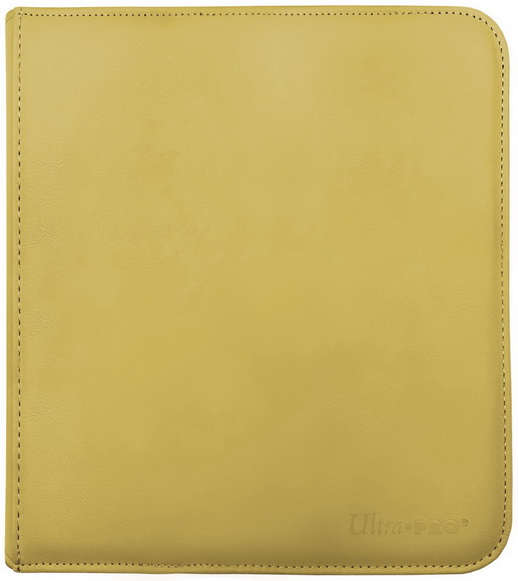 Ultra-PRO - Vivid 12-Pocket Zippered PRO-Binder Yellow