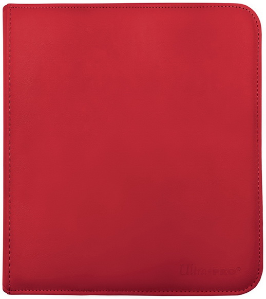 Ultra-PRO - Vivid 12-Pocket Zippered PRO-Binder Red