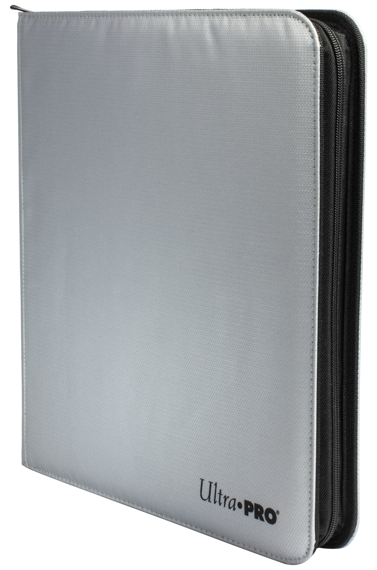 Ultra-PRO - 12-Pocket Zippered PRO-Binder Silver made with fire resistant materials