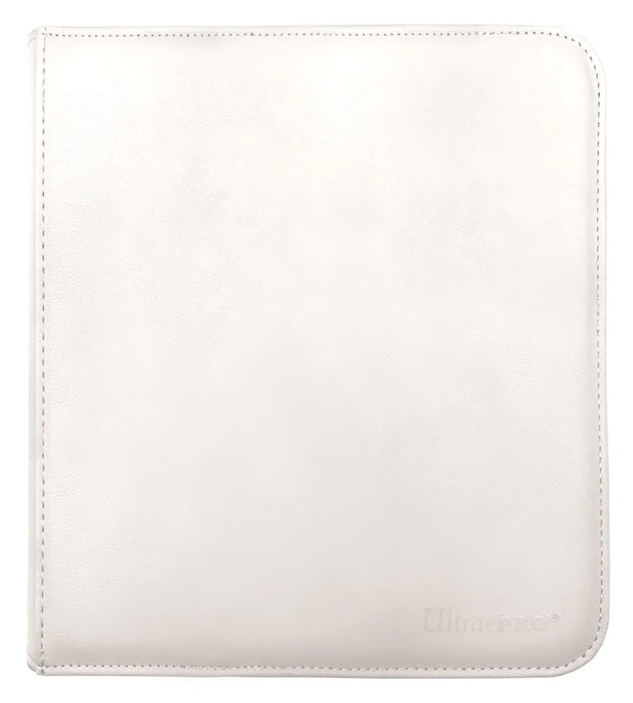 Ultra-PRO - Vivid 12-Pocket Zippered PRO-Binder White