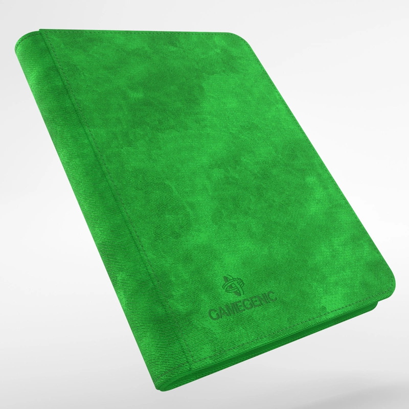Gamegenic - Zip-Up Album 8-Pocket Green (4+4 tasche/20 fogli)
