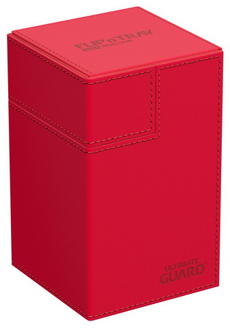 Ultimate Guard - Flip n Tray 100+ Xenoskin monocolor Red