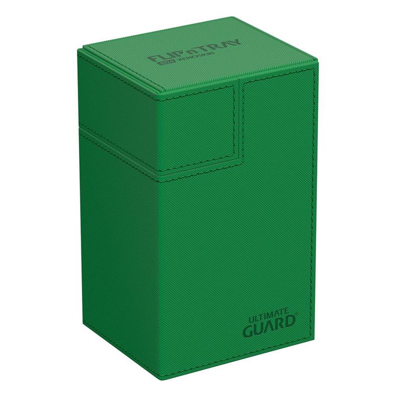 Ultimate Guard - Flip n Tray 80+ Xenoskin monocolor Green