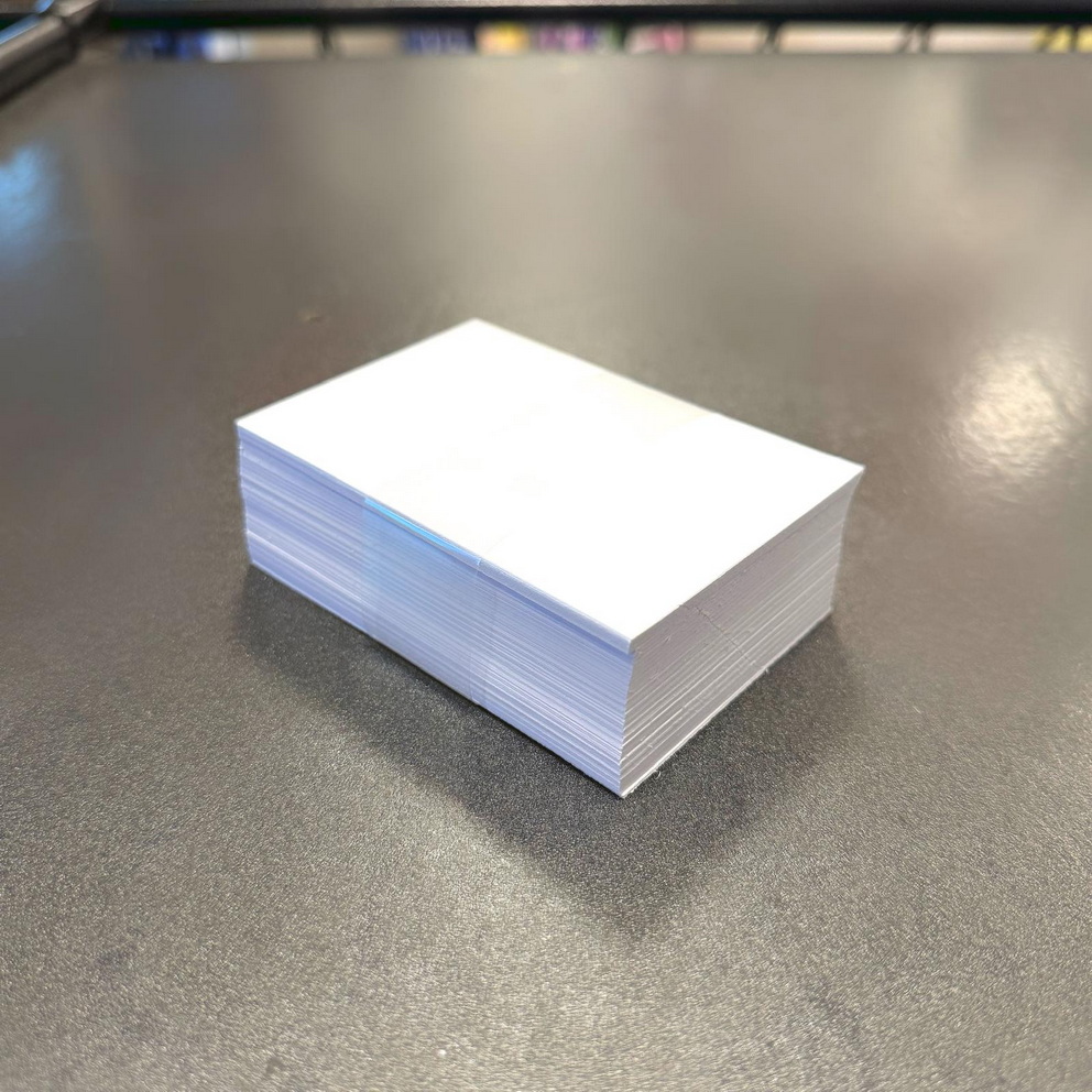 Cards Collection - Confezione 100 divisori in cartoncino bianco