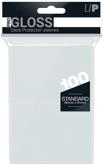 Ultra-PRO - Confezione 100 Sleeves Standard PRO-Gloss Clear