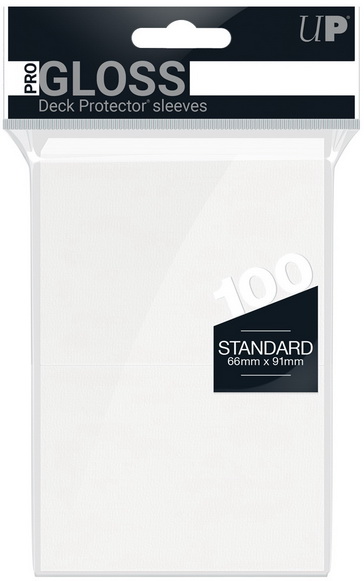 Ultra-PRO - Confezione 100 Sleeves Standard PRO-Gloss White