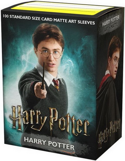 [A75] Dragon Shield - Conf. 100 Standard Size Sleeves Art Matte Harry Potter